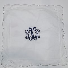 BLOOPER ACCESSORY: Monogrammed Pillow Sham