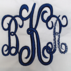 BLOOPER ACCESSORY: Monogrammed Pillow Sham