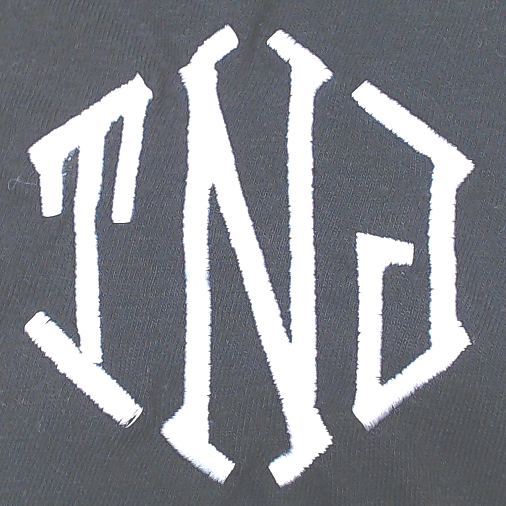 BLOOPER CLOTHING: Monogrammed Scalloped Tank Top
