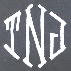 BLOOPER CLOTHING: Monogrammed Scalloped Tank Top