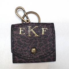 BLOOPER ACCESSORY: Monogrammed AirPod Case Keychain
