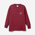 alabama crimson crewneck sweatshirt