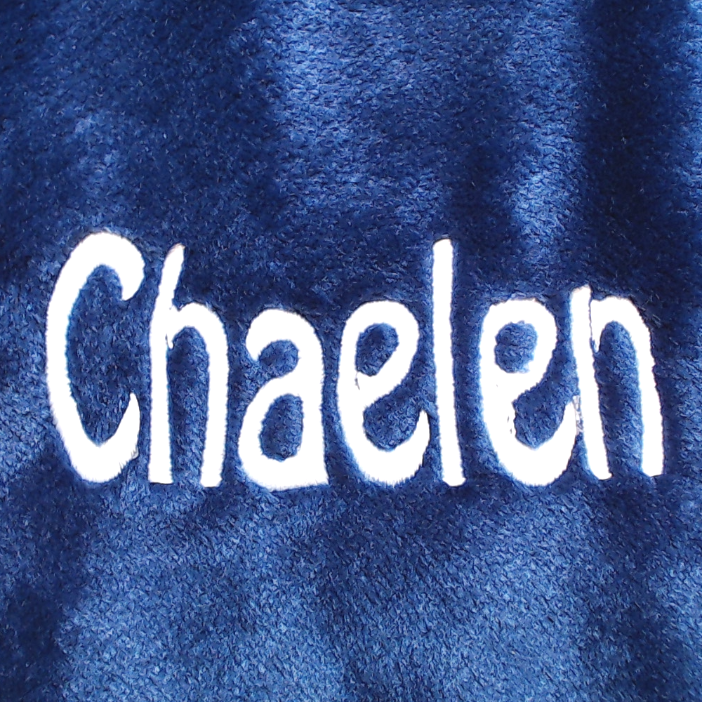 BLOOPER KIDS: Monogrammed Baby Blanket