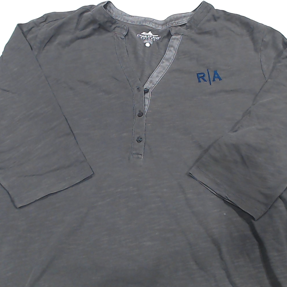 BLOOPER CLOTHING: Monogrammed Henley