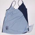 BLOOPER SWIM: Monogrammed Ruched Tankini