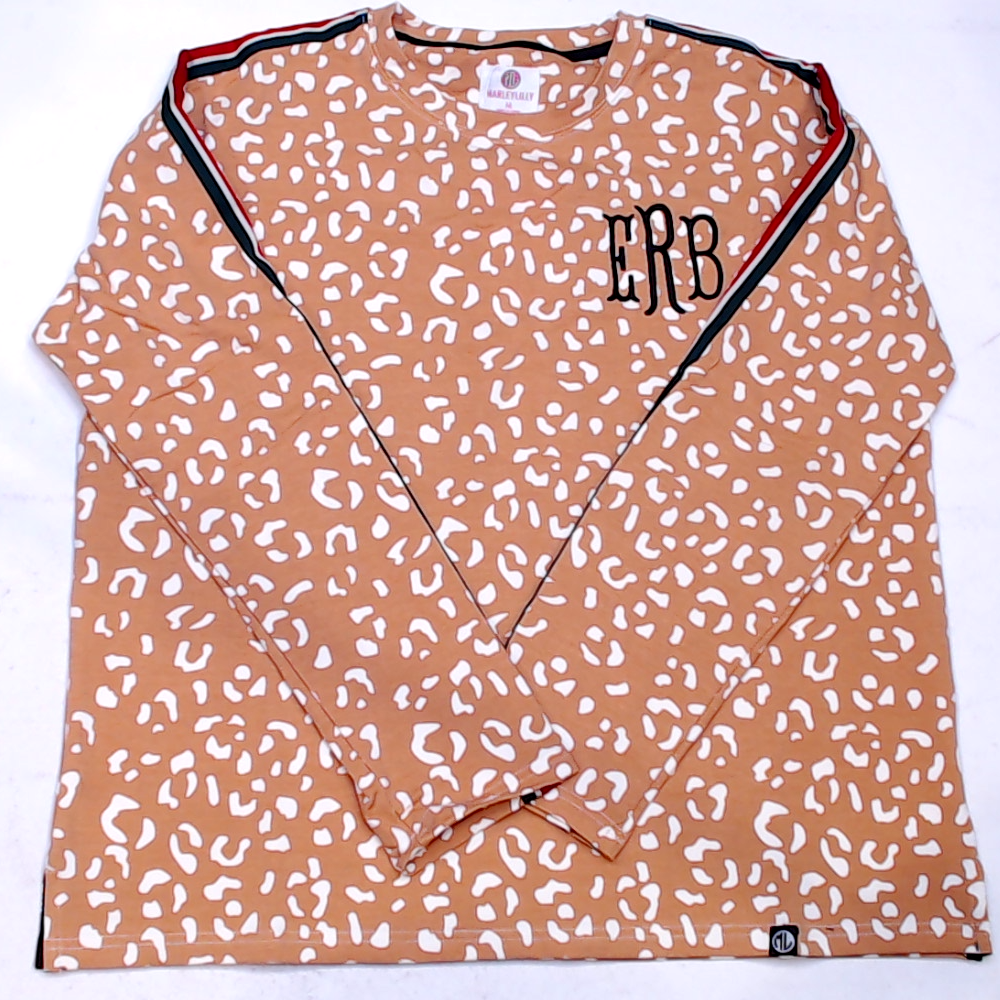BLOOPER CLOTHING: Monogrammed Lightweight Sweatshirt