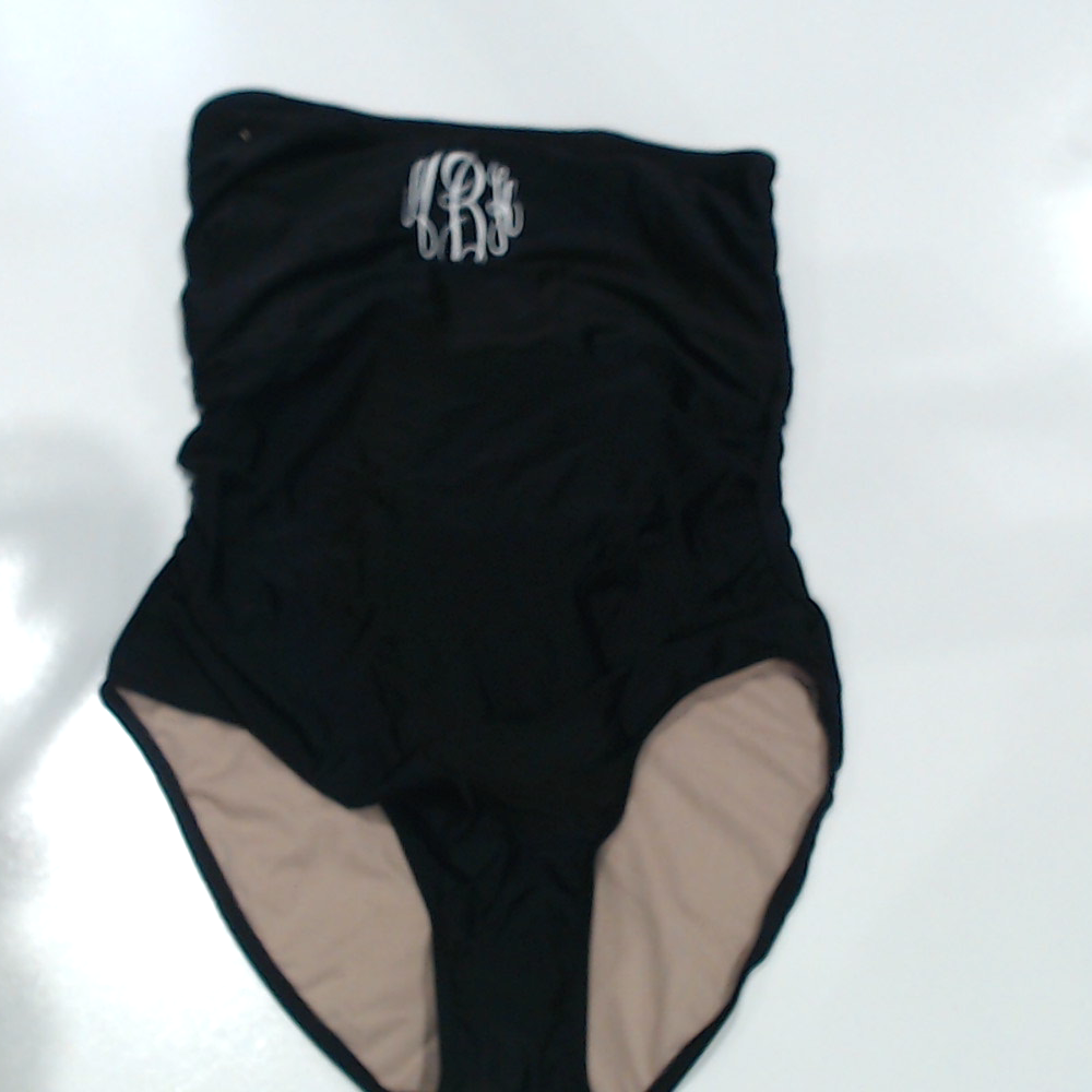 BLOOPER SWIM: Monogrammed One Piece Bathing Suit