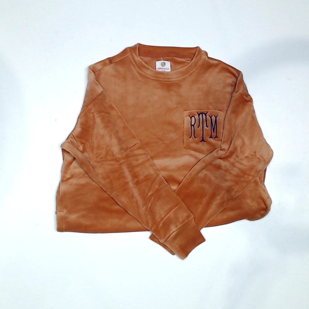 BLOOPER CLOTHING: Monogrammed Softspun Sweatshirt