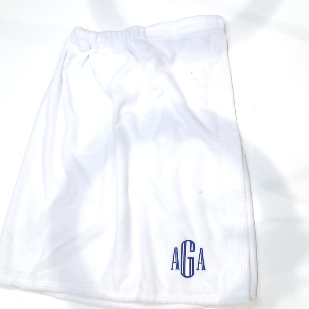 BLOOPER ACCESSORY: Monogrammed Towel Wrap
