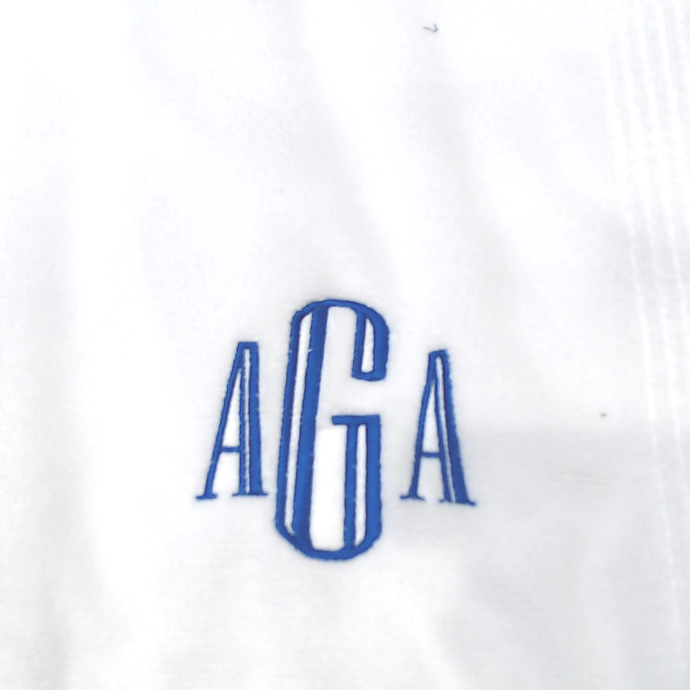 BLOOPER ACCESSORY: Monogrammed Towel Wrap