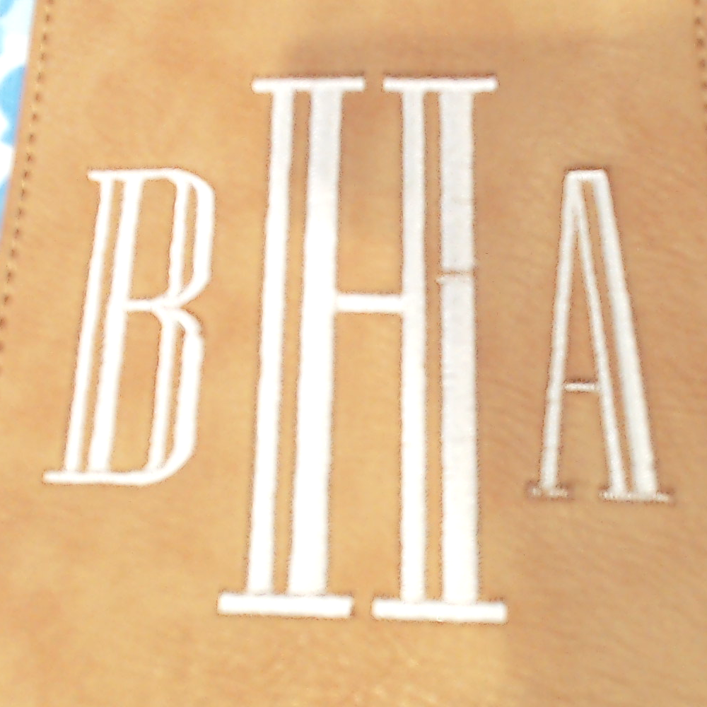 BLOOPER BAG: Monogrammed Charleston Weekender