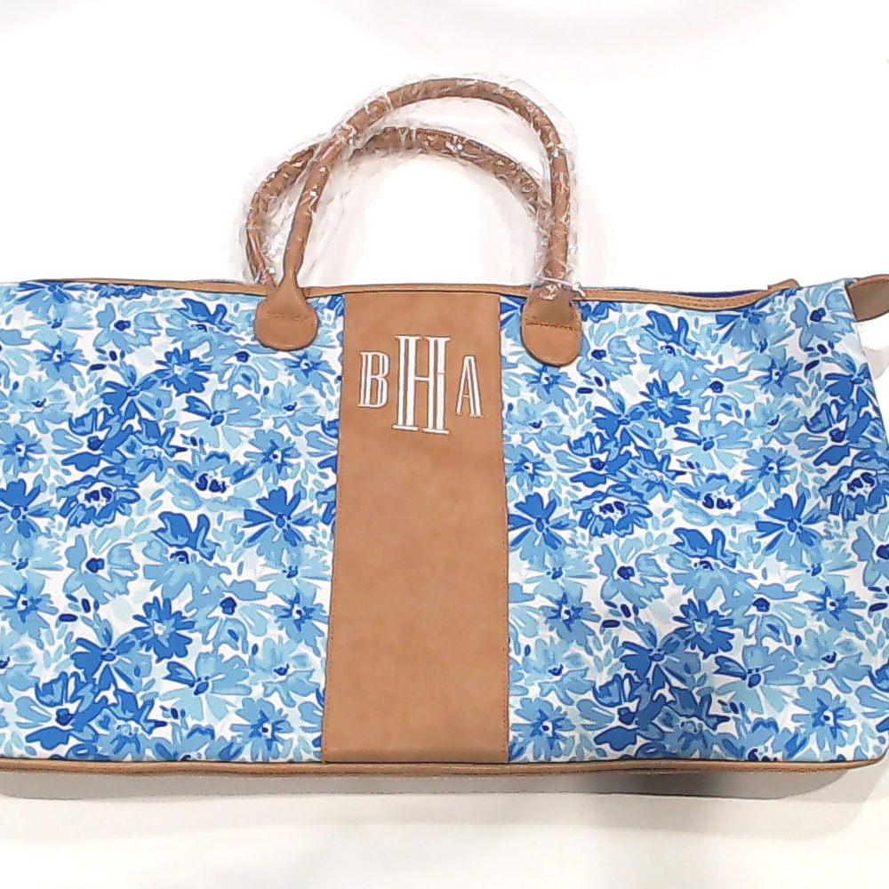 BLOOPER BAG: Monogrammed Charleston Weekender