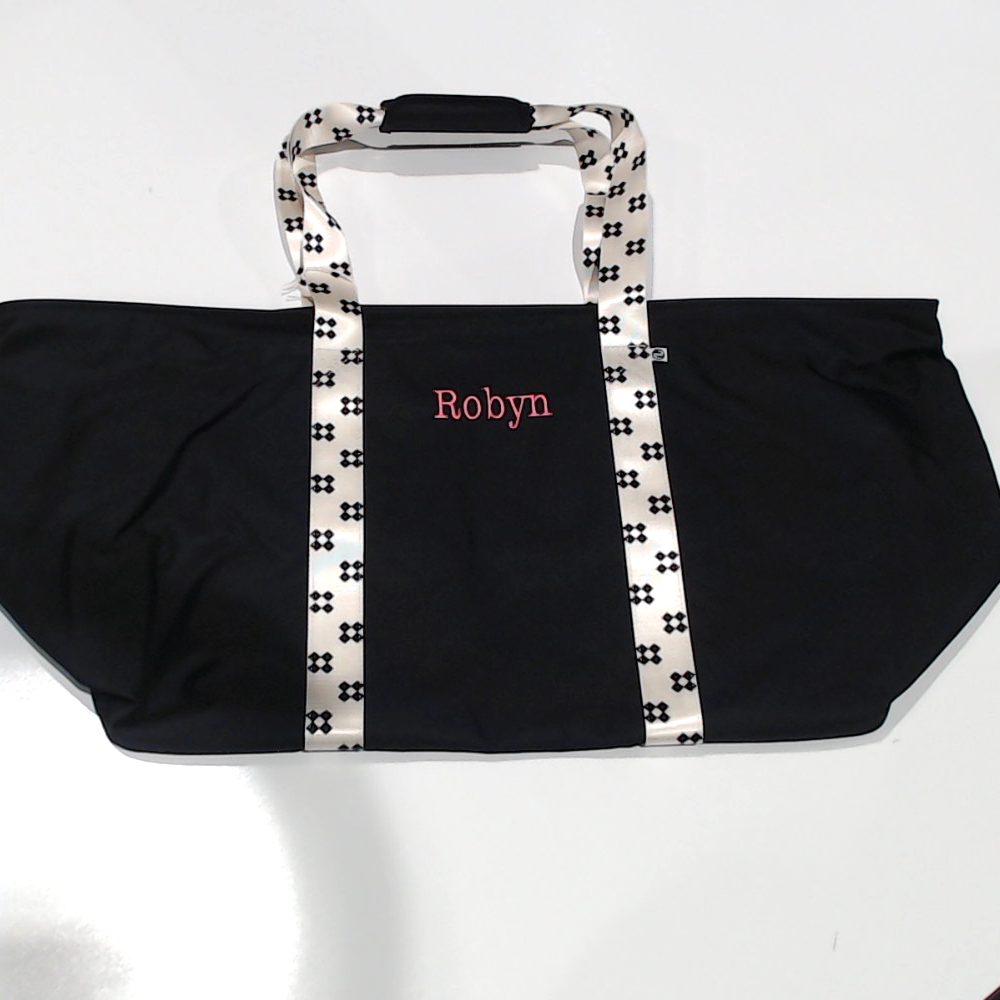 BLOOPER BAG: Monogrammed Extra Large Tote Bag