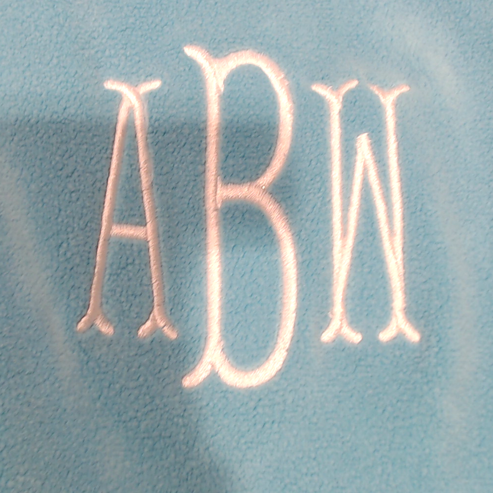 BLOOPER CLOTHING: Monogrammed Puff Sleeve Fleece Pullover