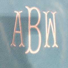 BLOOPER CLOTHING: Monogrammed Puff Sleeve Fleece Pullover