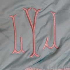 BLOOPER SWIM: Monogrammed Beach Cover Up