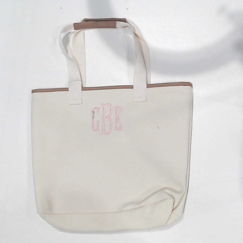 BLOOPER BAG: Monogrammed Tote Bag