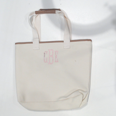 BLOOPER BAG: Monogrammed Tote Bag