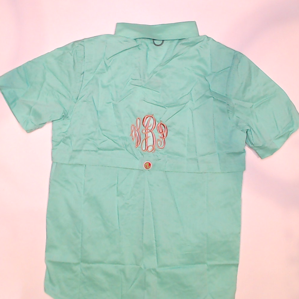 BLOOPER CLOTHING: Monogrammed Fishing Shirt