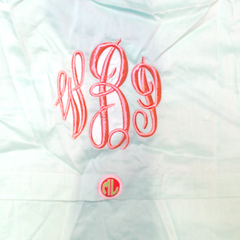 BLOOPER CLOTHING: Monogrammed Fishing Shirt