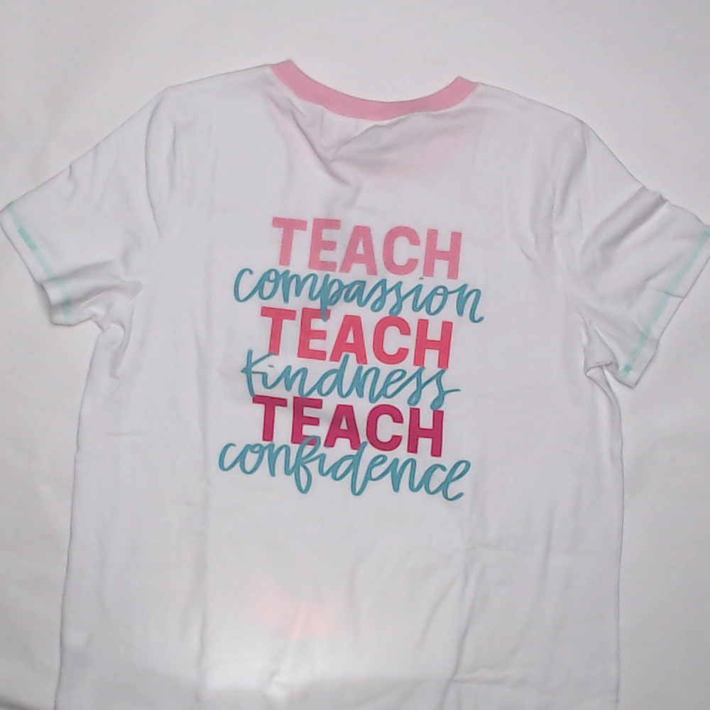 BLOOPER CLOTHING: Monogrammed Teacher Short Sleeve T-Shirt