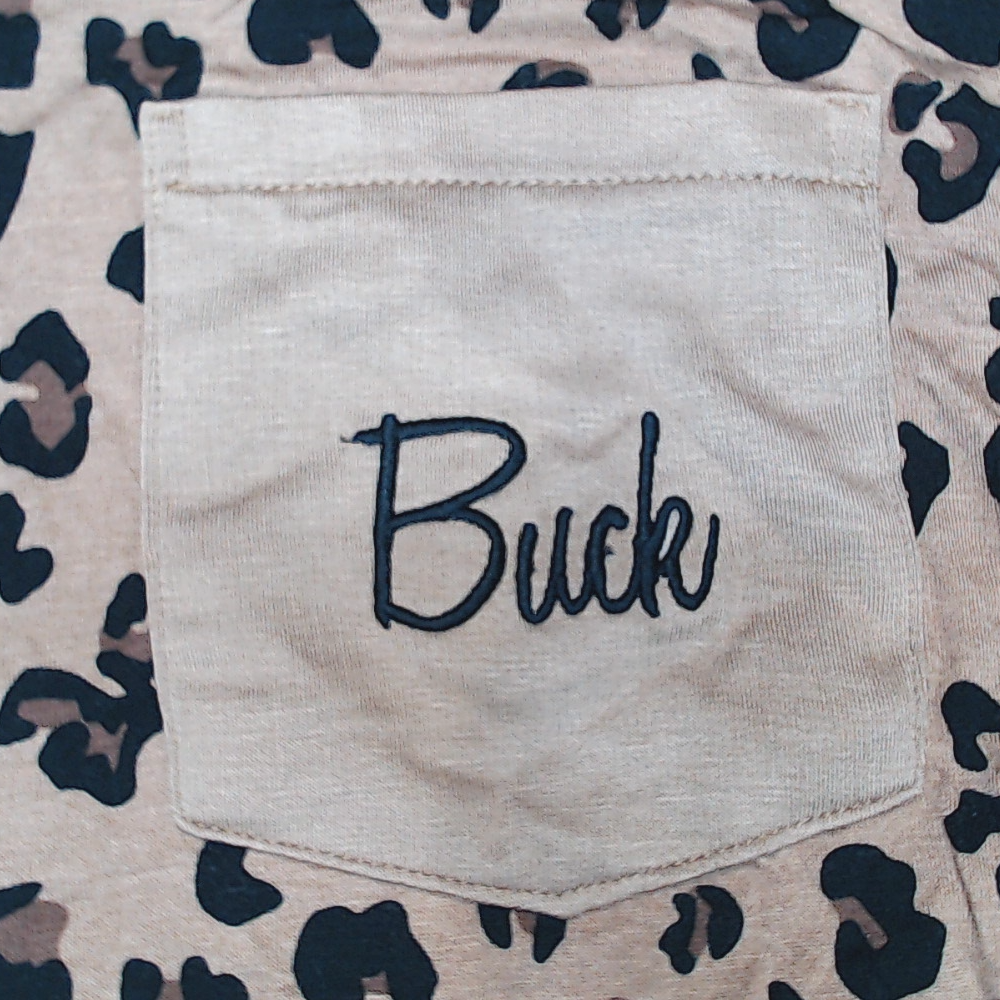 BLOOPER CLOTHING: Monogrammed Pajama Shirt