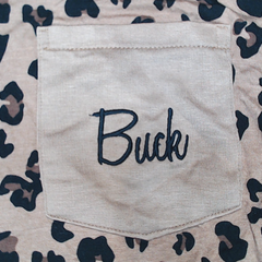 BLOOPER CLOTHING: Monogrammed Pajama Shirt