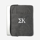 Sigma Kappa Laptop Sleeve | Black