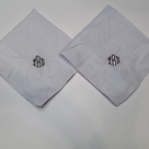 BLOOPER ACCESSORY: Monogrammed Men's Handkerchief Set