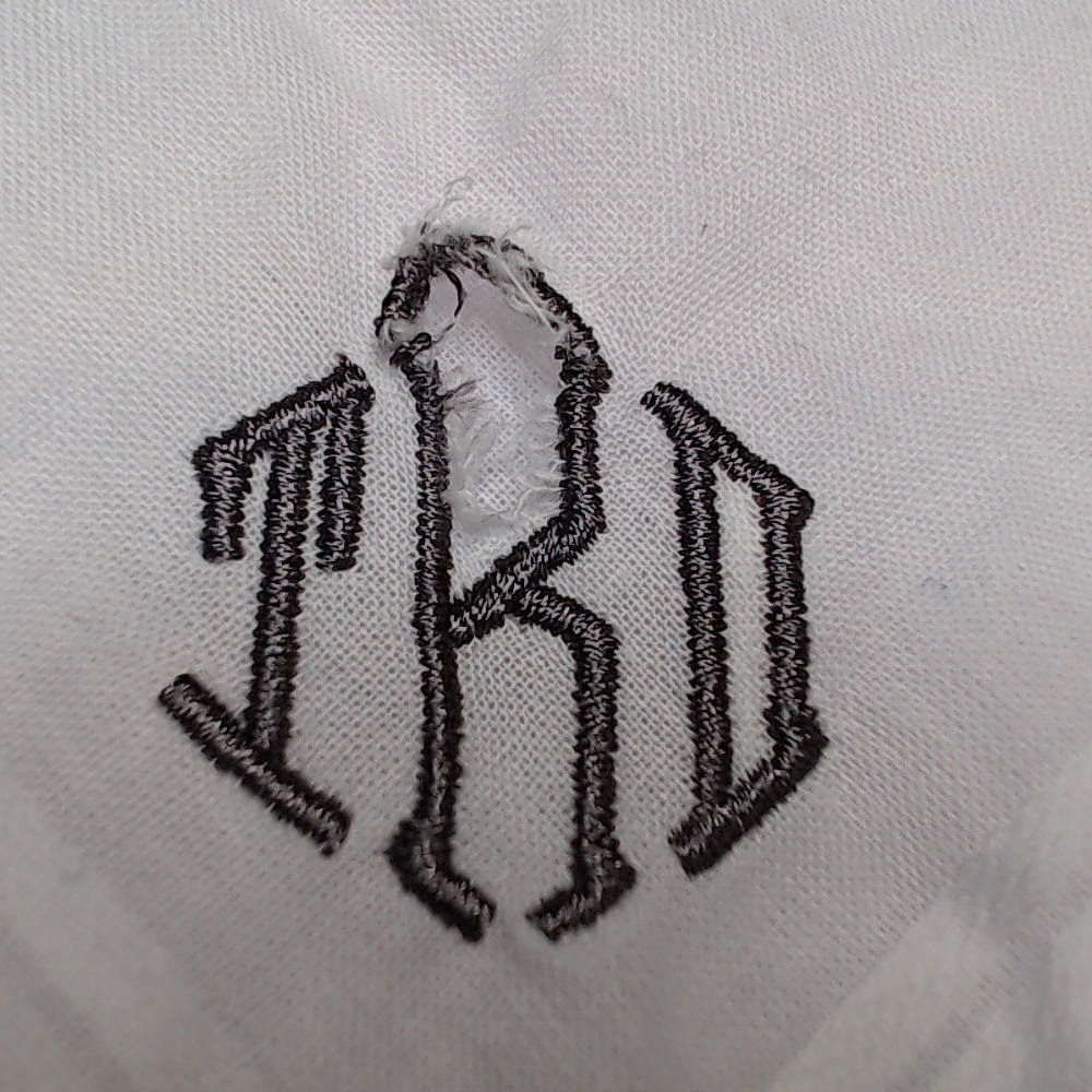 BLOOPER ACCESSORY: Monogrammed Men's Handkerchief Set