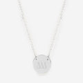 delta delta delta gold delicate disc necklace