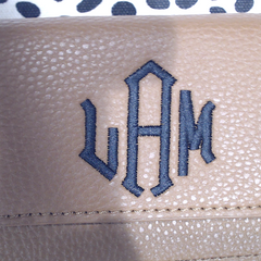 BLOOPER ACCESSORY: Monogrammed Phone Wallet Wristlet