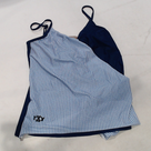 BLOOPER SWIM: Monogrammed Ruched Tankini