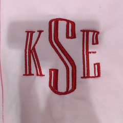 BLOOPER CLOTHING: Monogrammed Waffle Knit Pullover