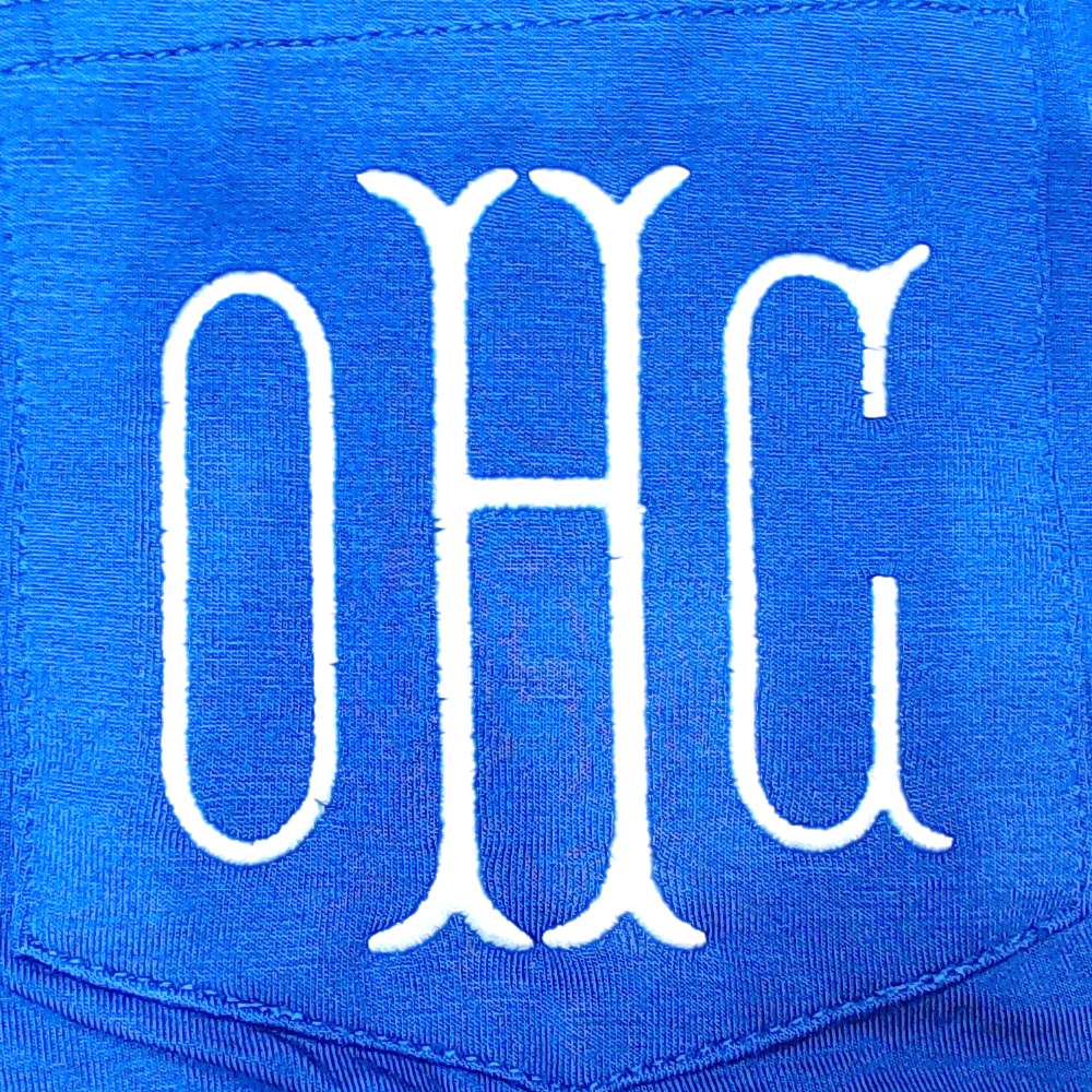 BLOOPER CLOTHING: Monogrammed Basic Tunic