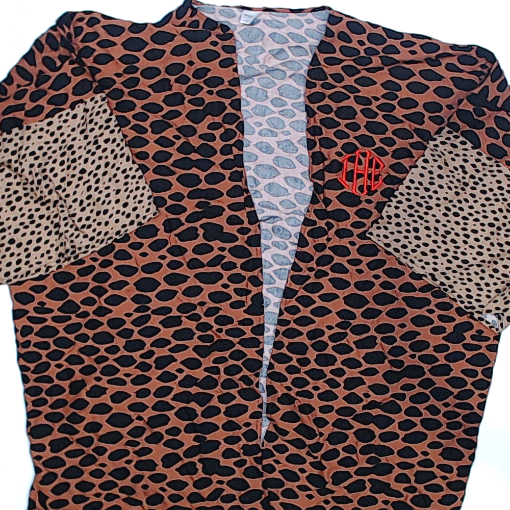 BLOOPER CLOTHING: Monogrammed Duster