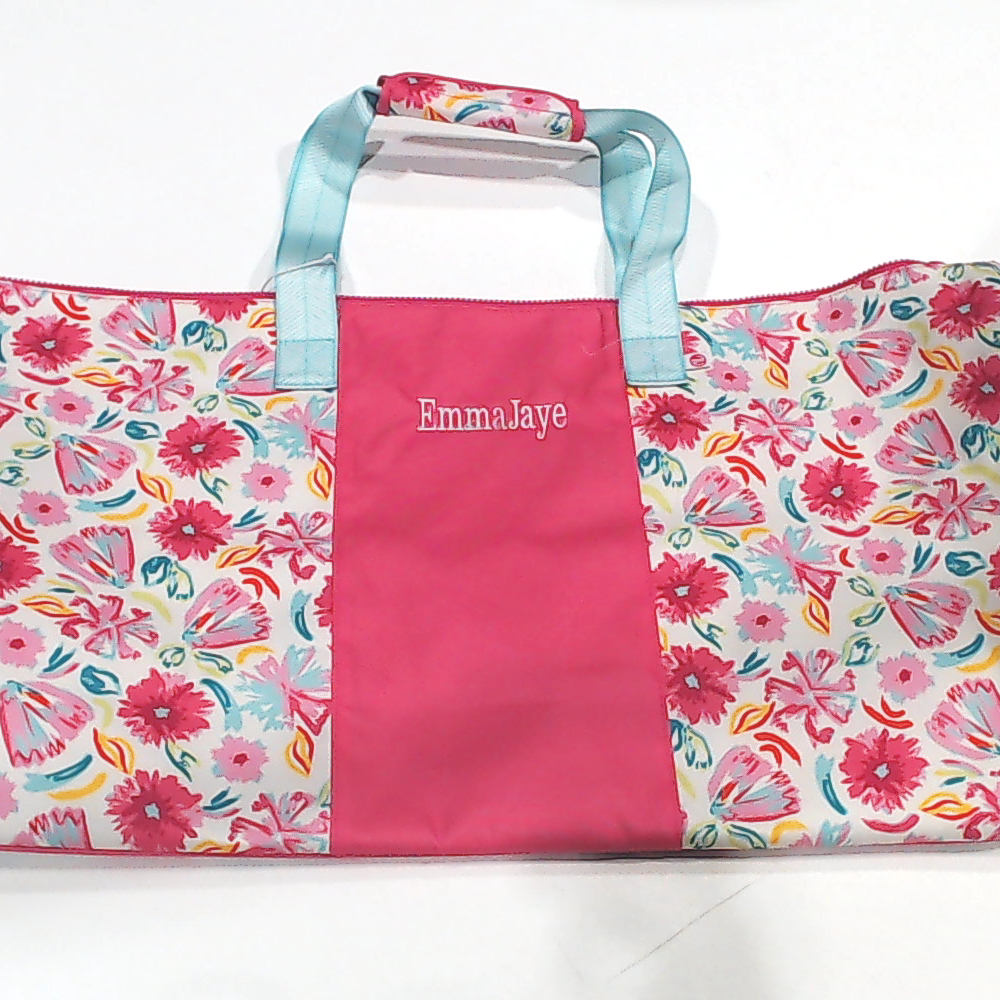BLOOPER BAG: Monogrammed Weekend Bag