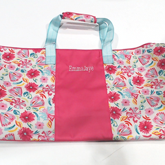 BLOOPER BAG: Monogrammed Weekend Bag