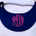 BLOOPER ACCESSORY: Monogrammed Bride Tribe Visor