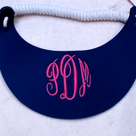 BLOOPER ACCESSORY: Monogrammed Bride Tribe Visor