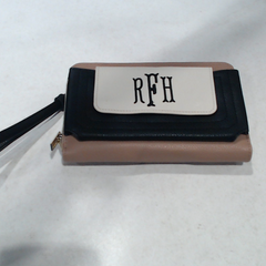 BLOOPER ACCESSORY: Monogrammed Phone Wallet Wristlet