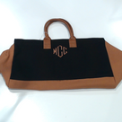 BLOOPER BAG: Monogrammed Upscale Weekender