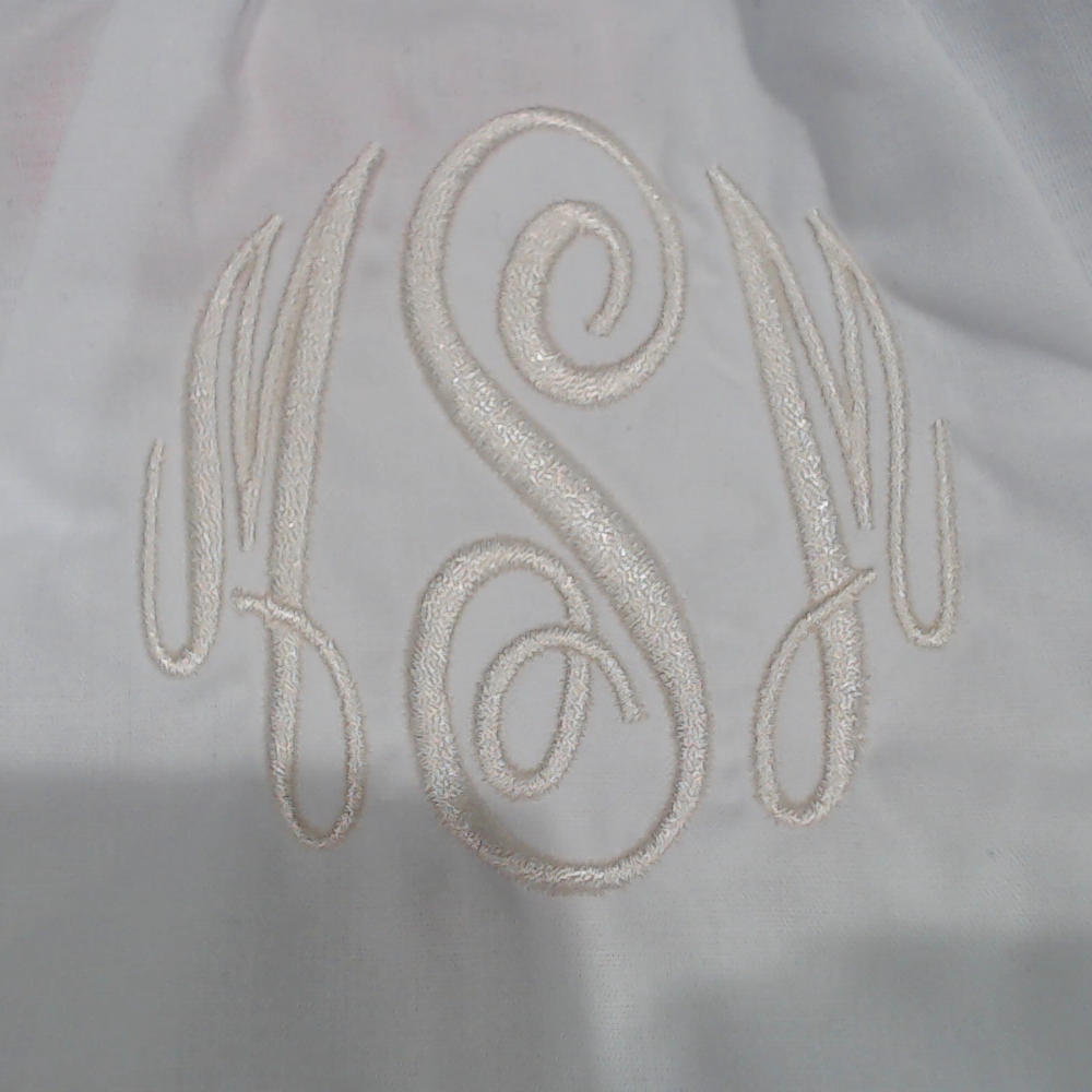 BLOOPER KIDS: Monogrammed White Eyelet Baby Bloomers