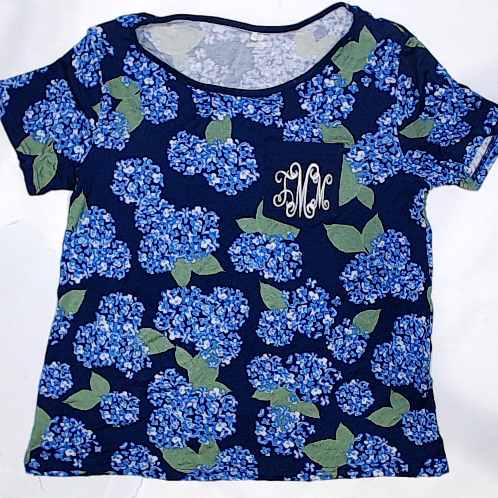 BLOOPER CLOTHING: Monogrammed Top