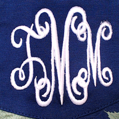 BLOOPER CLOTHING: Monogrammed Top