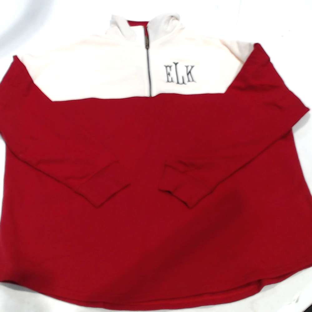 BLOOPER CLOTHING: Monogrammed Quarter Zip Sweatshirt