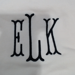 BLOOPER CLOTHING: Monogrammed Quarter Zip Sweatshirt