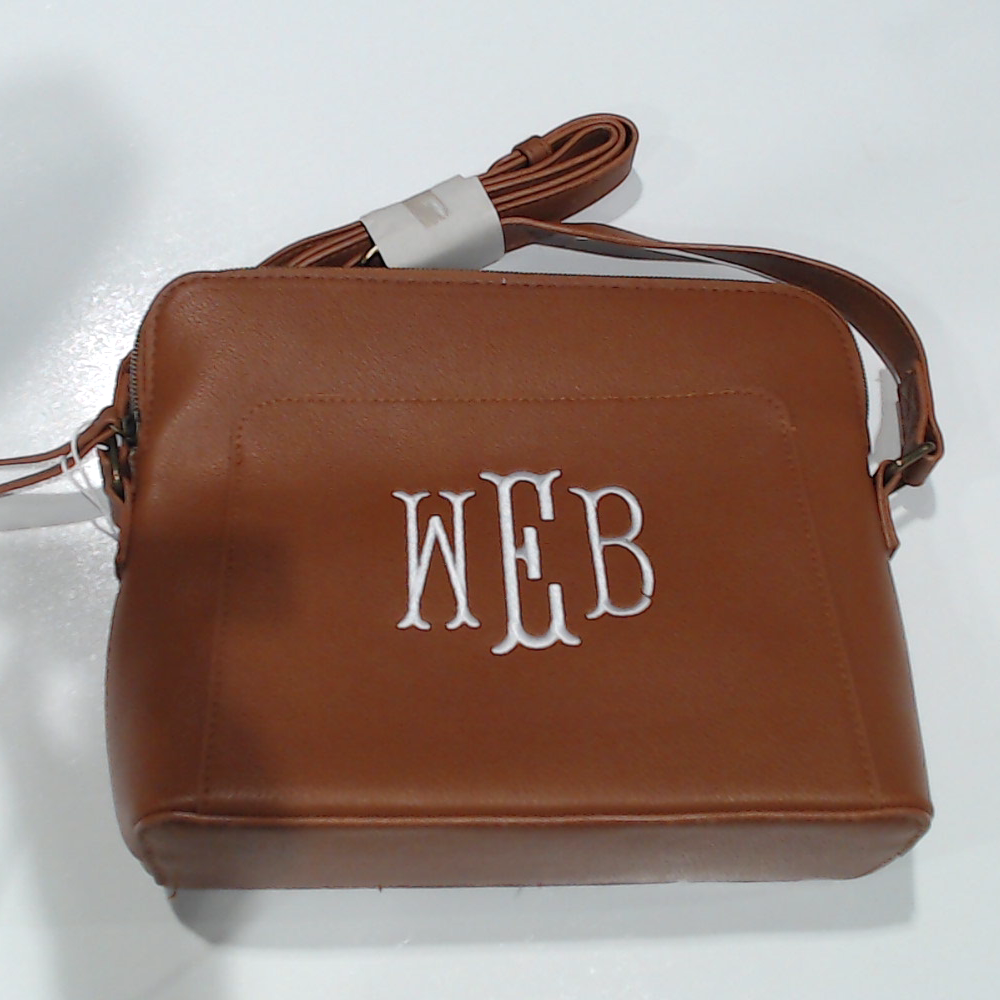 BLOOPER BAG: Monogrammed Classic Crossbody