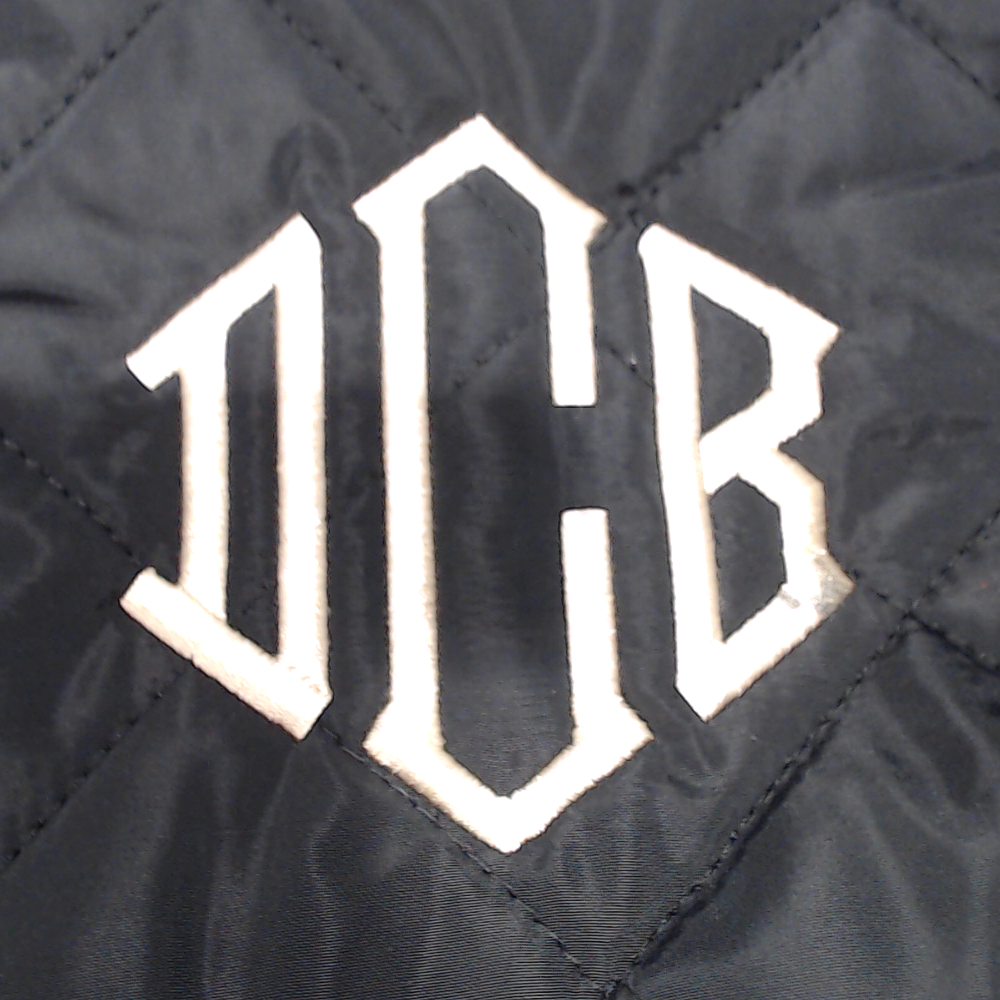 BLOOPER CLOTHING: Monogrammed Puffer Vest