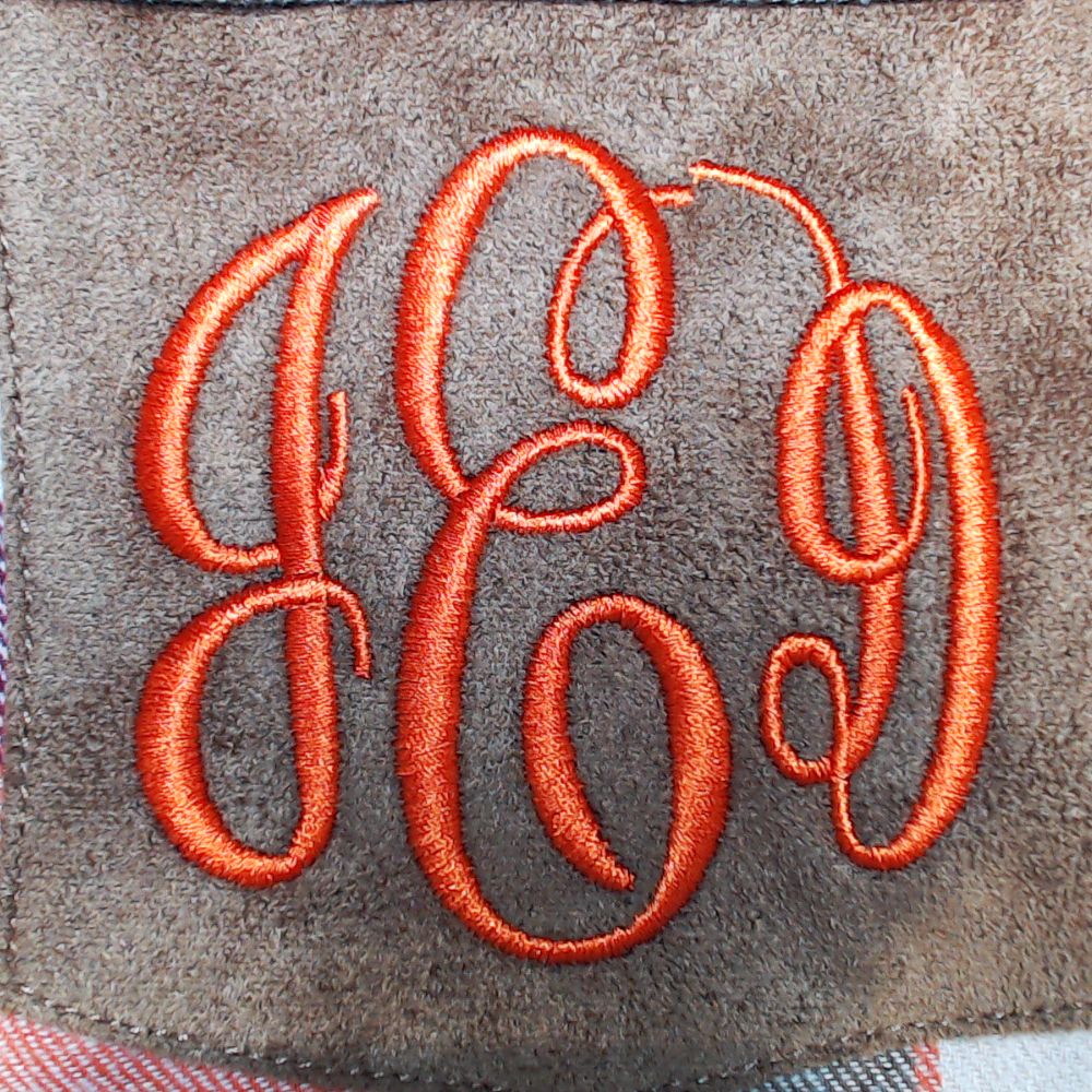 BLOOPER CLOTHING: Monogrammed Plaid Layering Tunic